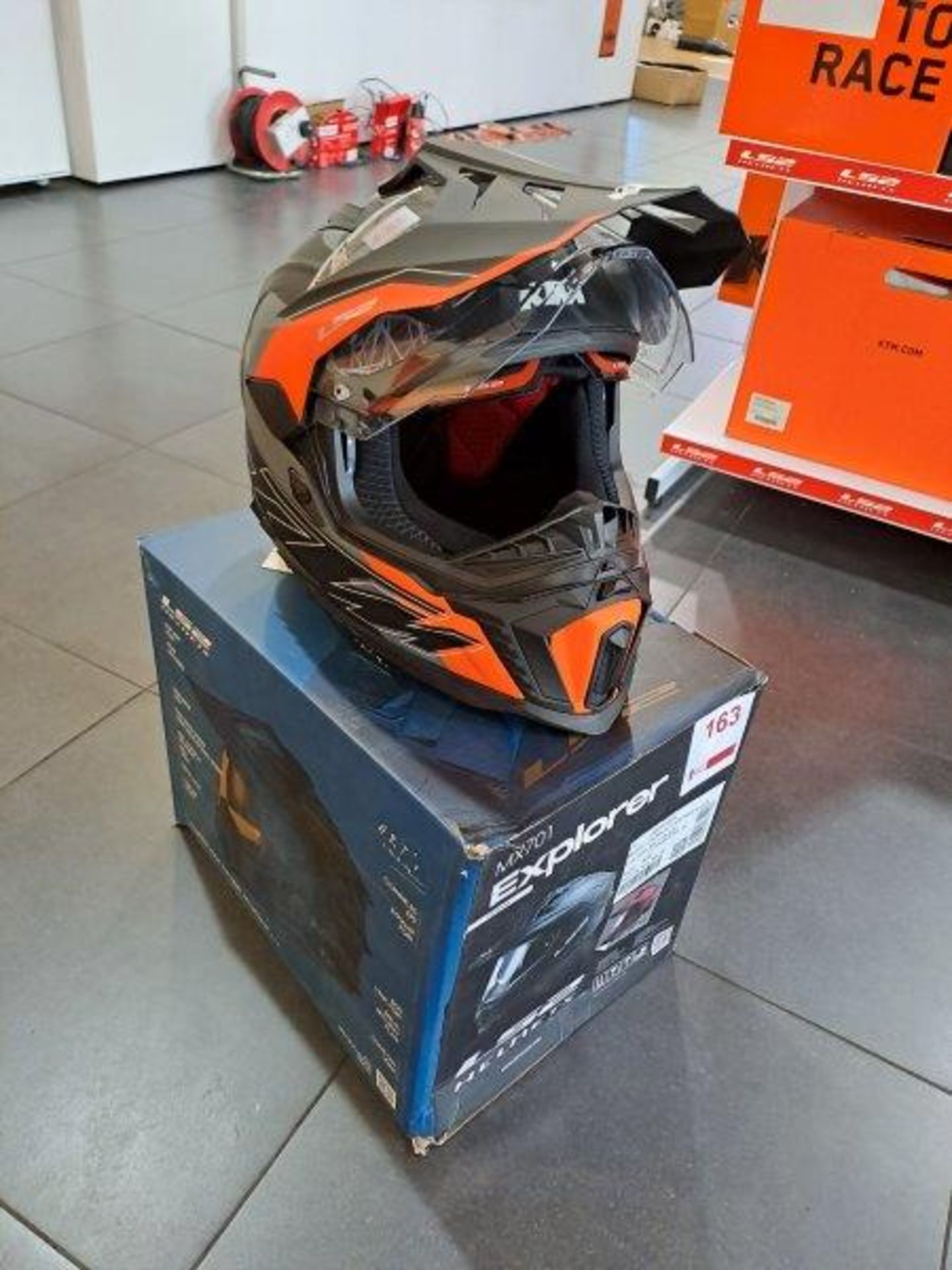 KTM-LS2 MX701 Explorer Alter XXL Motorbike Helmet - Image 2 of 7