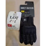 Harley Davidson Sarona Large Motorcycle Gloves