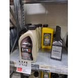 Quantity of Harley Davidson Transmission fluid, Oil & Brake fluid