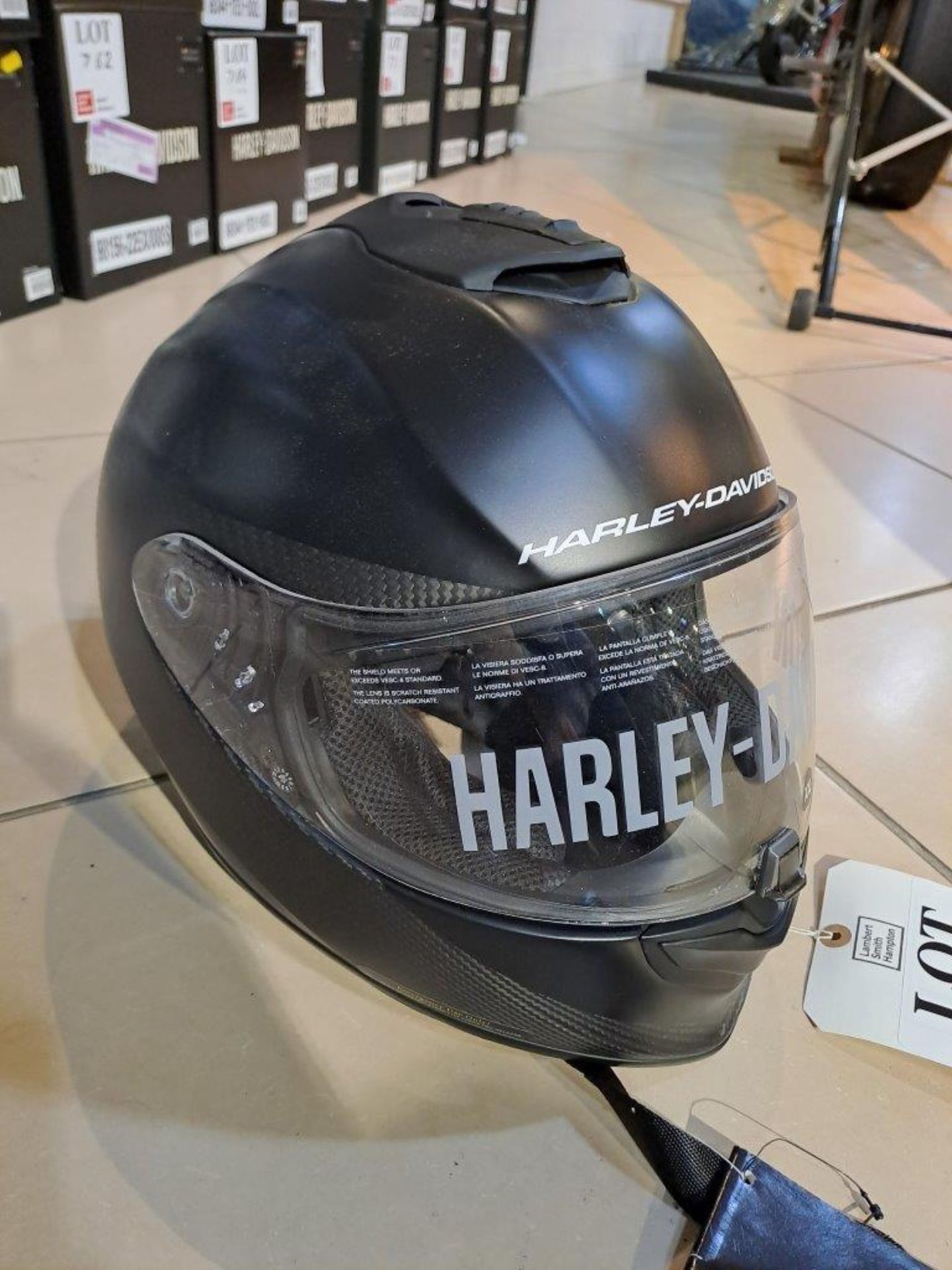 Harley Davidson Brawler XL Helmet - Image 3 of 7