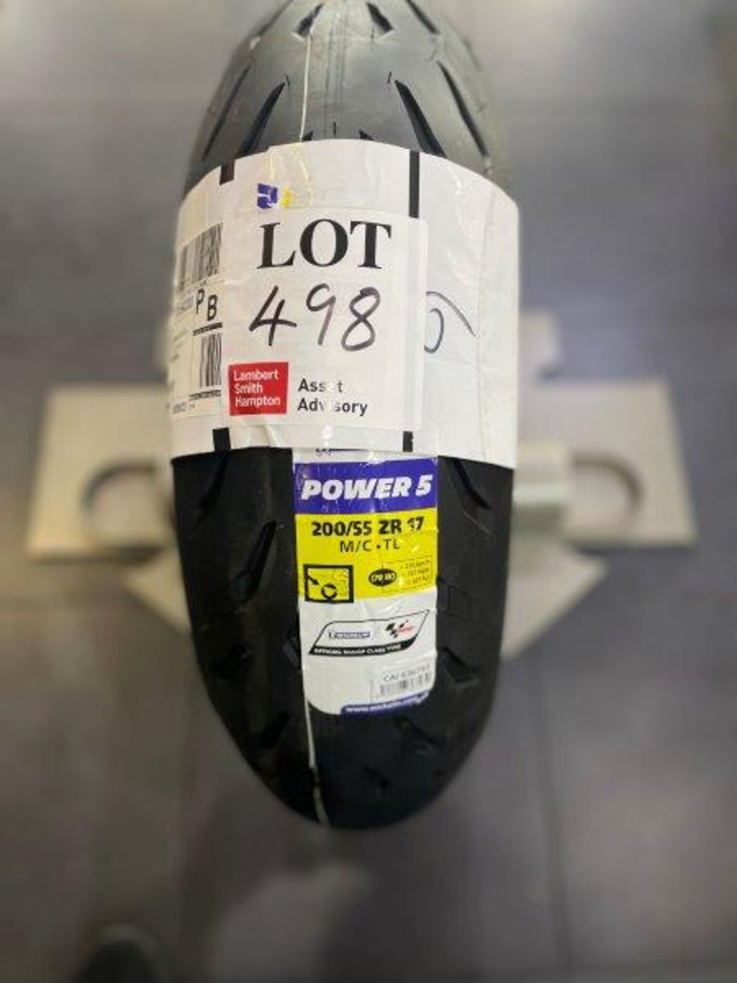 Michelin Power 5 200/55 ZR 17 Tyre - Image 2 of 4