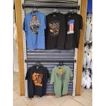 5 x Harley Davidson Large Mens T-Shirts