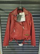 Harley Davidson 120th Anniversary Leather small Womens Jacket