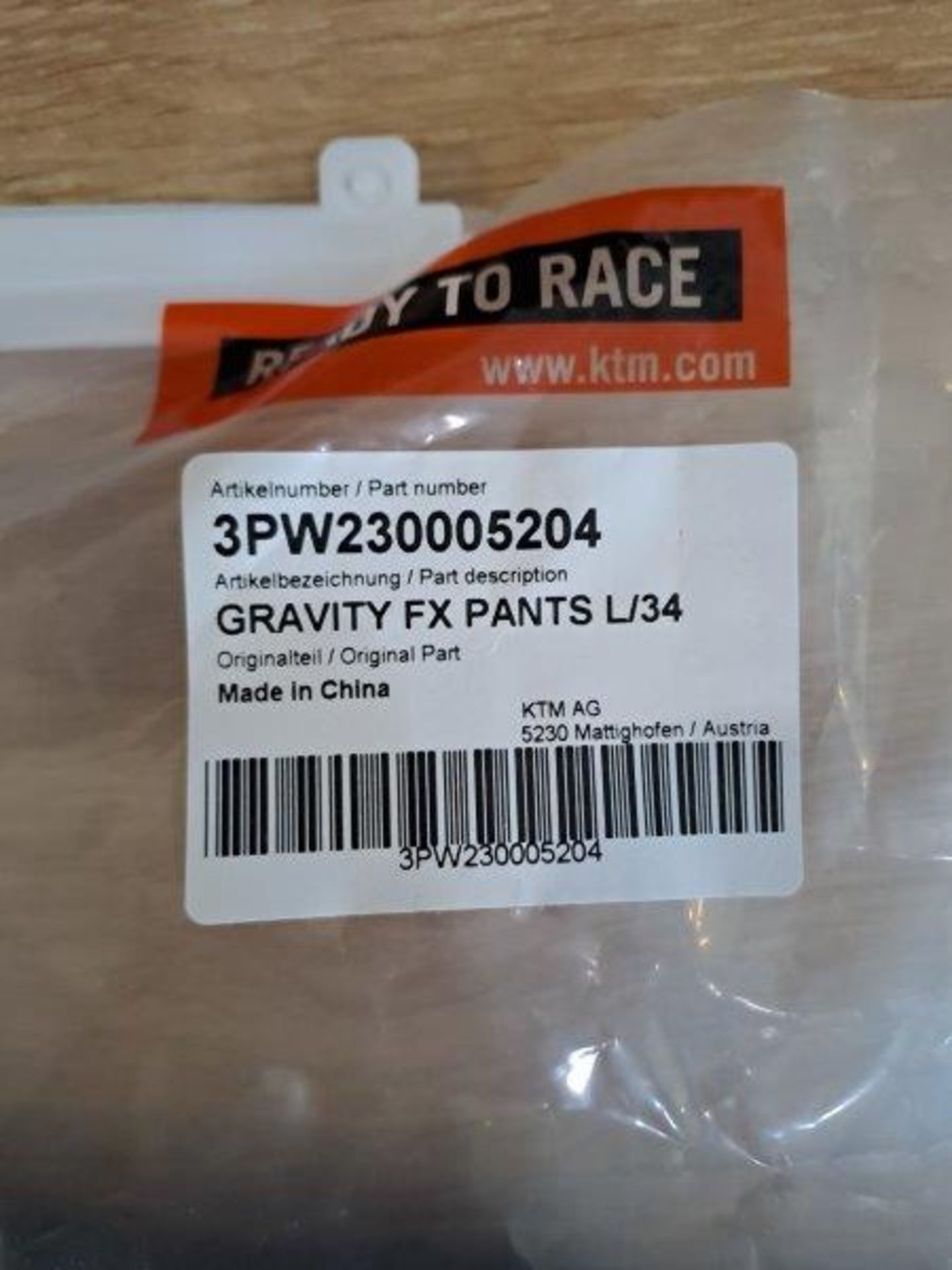 KTM Gravity FX Replica L 34 Motorbike Trousers - Image 2 of 4