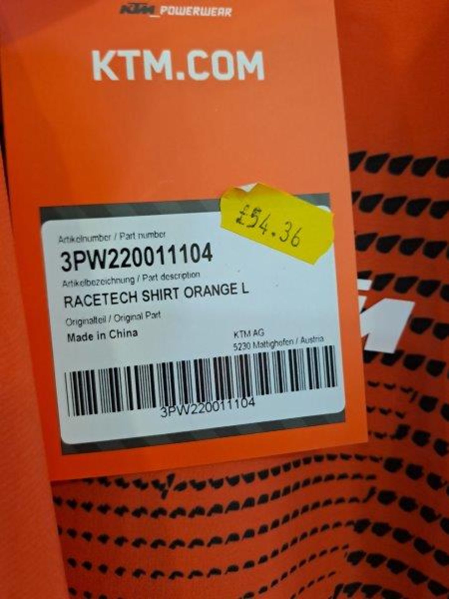 3 x KTM Shirts, Size Large - Image 4 of 7