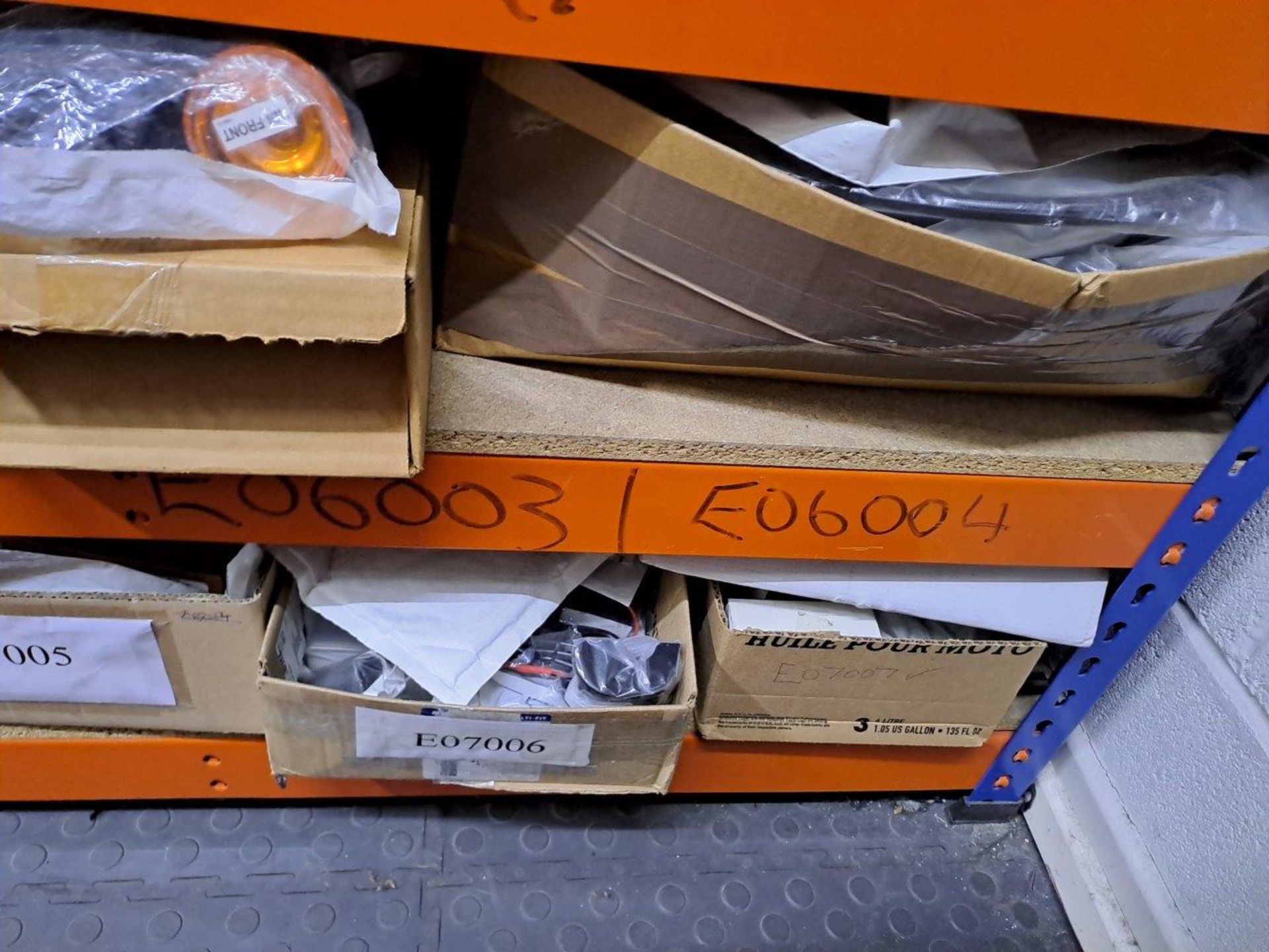 Quantity of Harley Davidson parts, to 4 shelves as pictured - Image 8 of 10