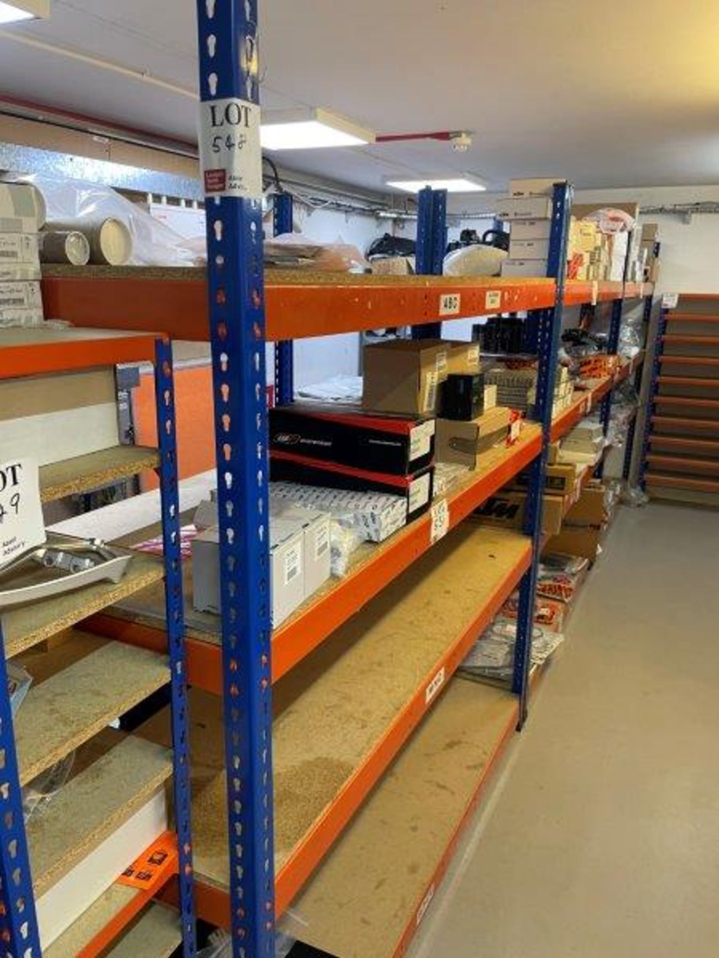 10 Bays of Boltless Shelving