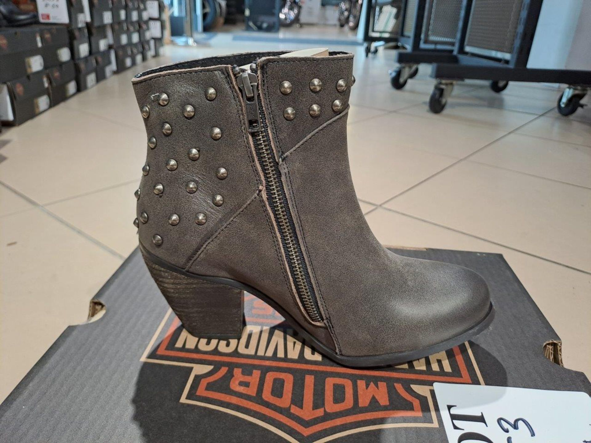 Harley Davidson Wexford Size 7 Womens Boots - Image 3 of 8