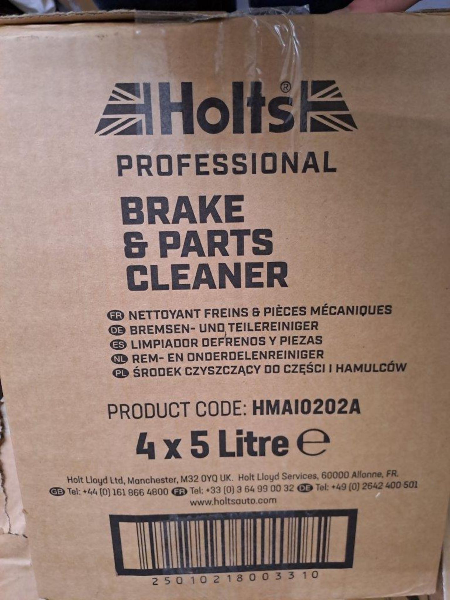 Holts 8 x 5 Litre Brake and Parts Cleaner - Image 3 of 5
