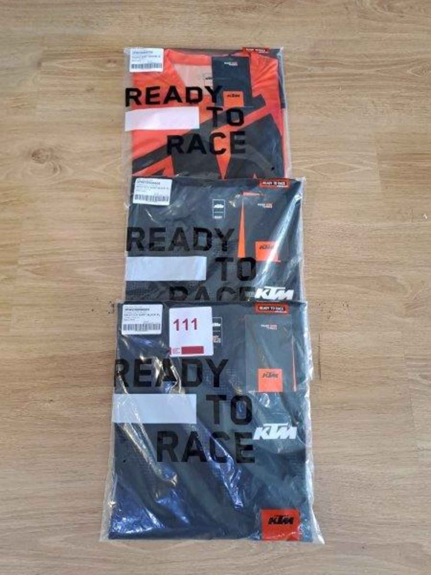 3 x KTM Shirts, Size X-Large