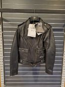 Harley Davidson 120th Anniversary Cycle Queen Leather Medium Womens Jacket