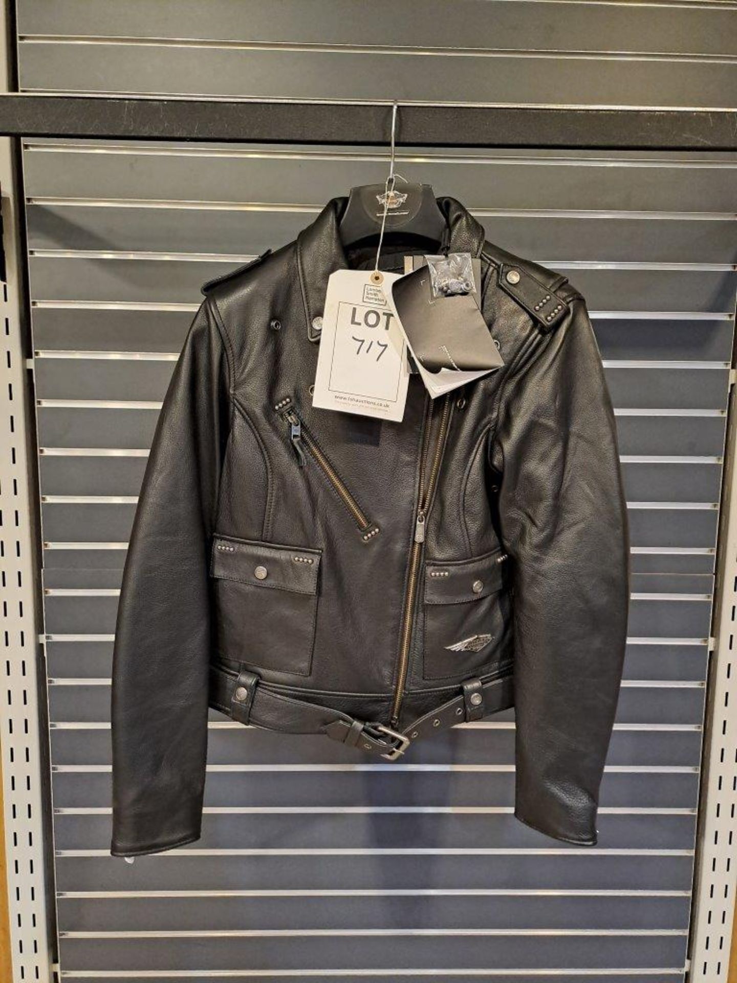 Harley Davidson 120th Anniversary Cycle Queen Leather Medium Womens Jacket