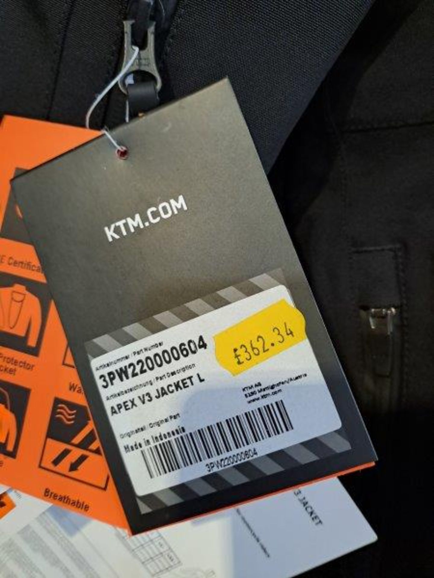 KTM Apex V3 L Motorbike Jacket - Bild 4 aus 8