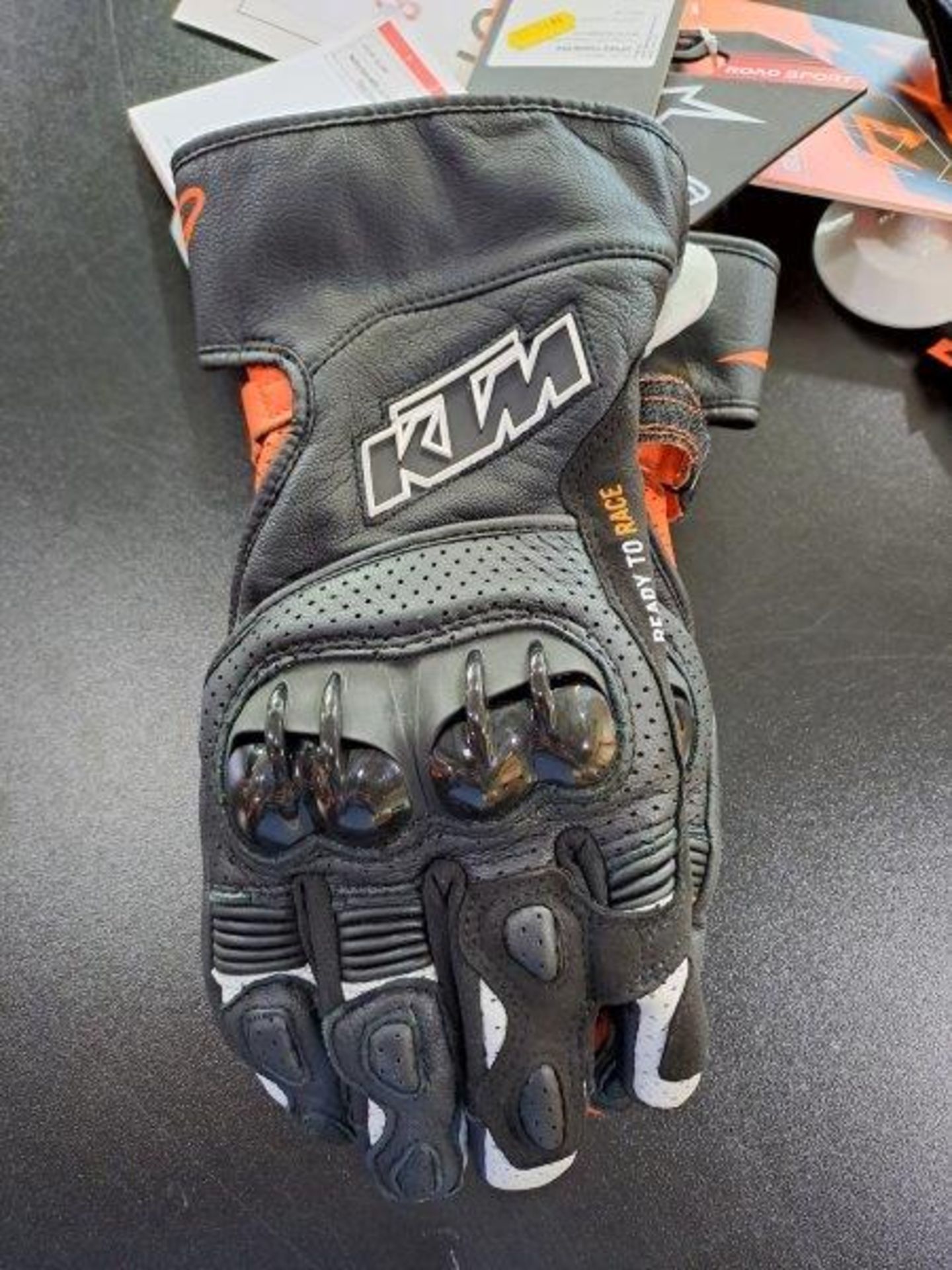 KTM SP-2 Glove and Racetech Glove Large Motorbike Gloves - Image 5 of 7
