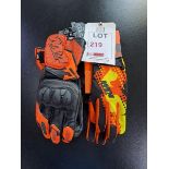 KTM SP-2 V3 Glove and Gravity FX Glove XXL Motorbike Gloves