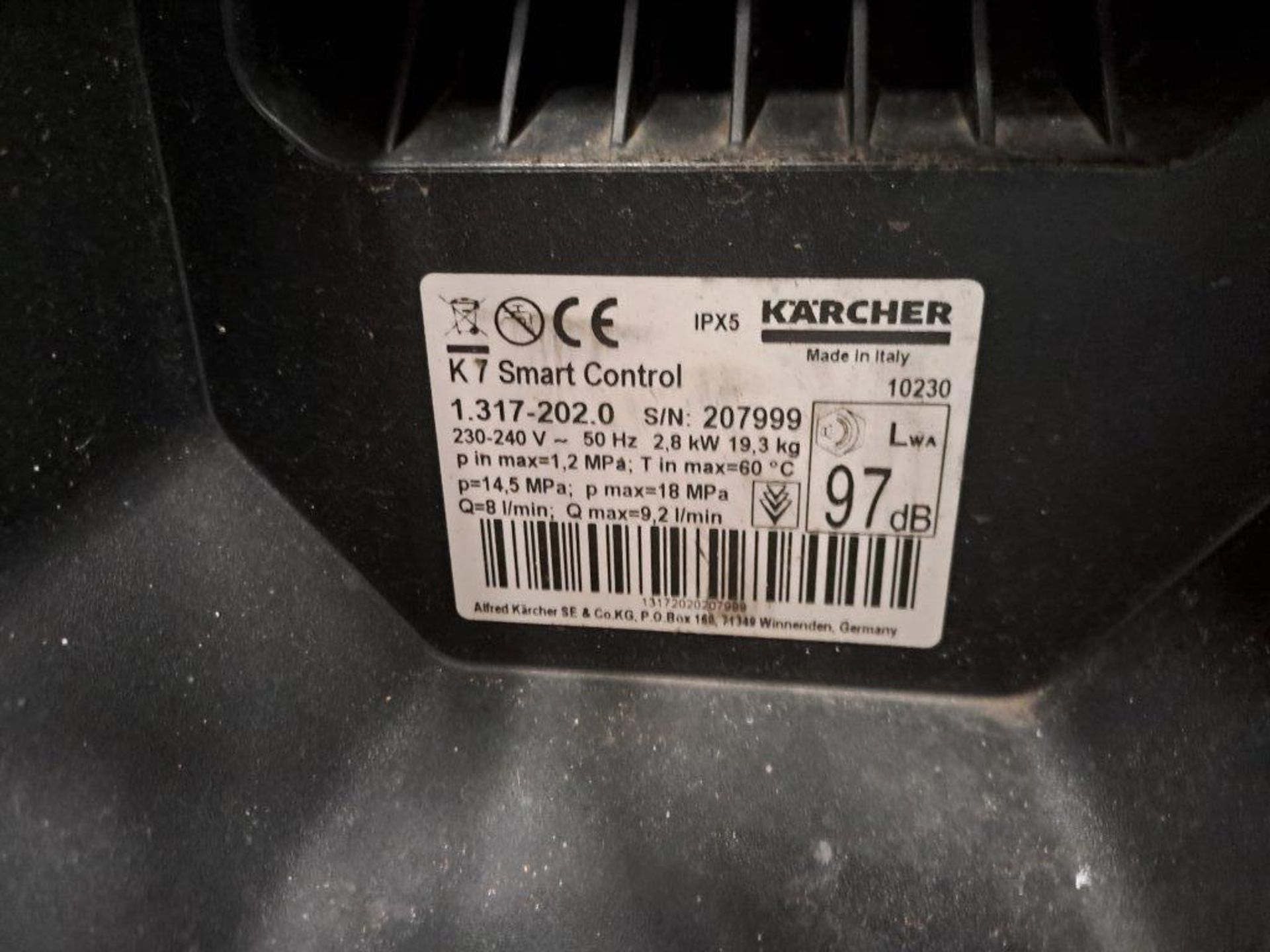 Karcher K7 Smart Control Pressure washer - Image 2 of 4