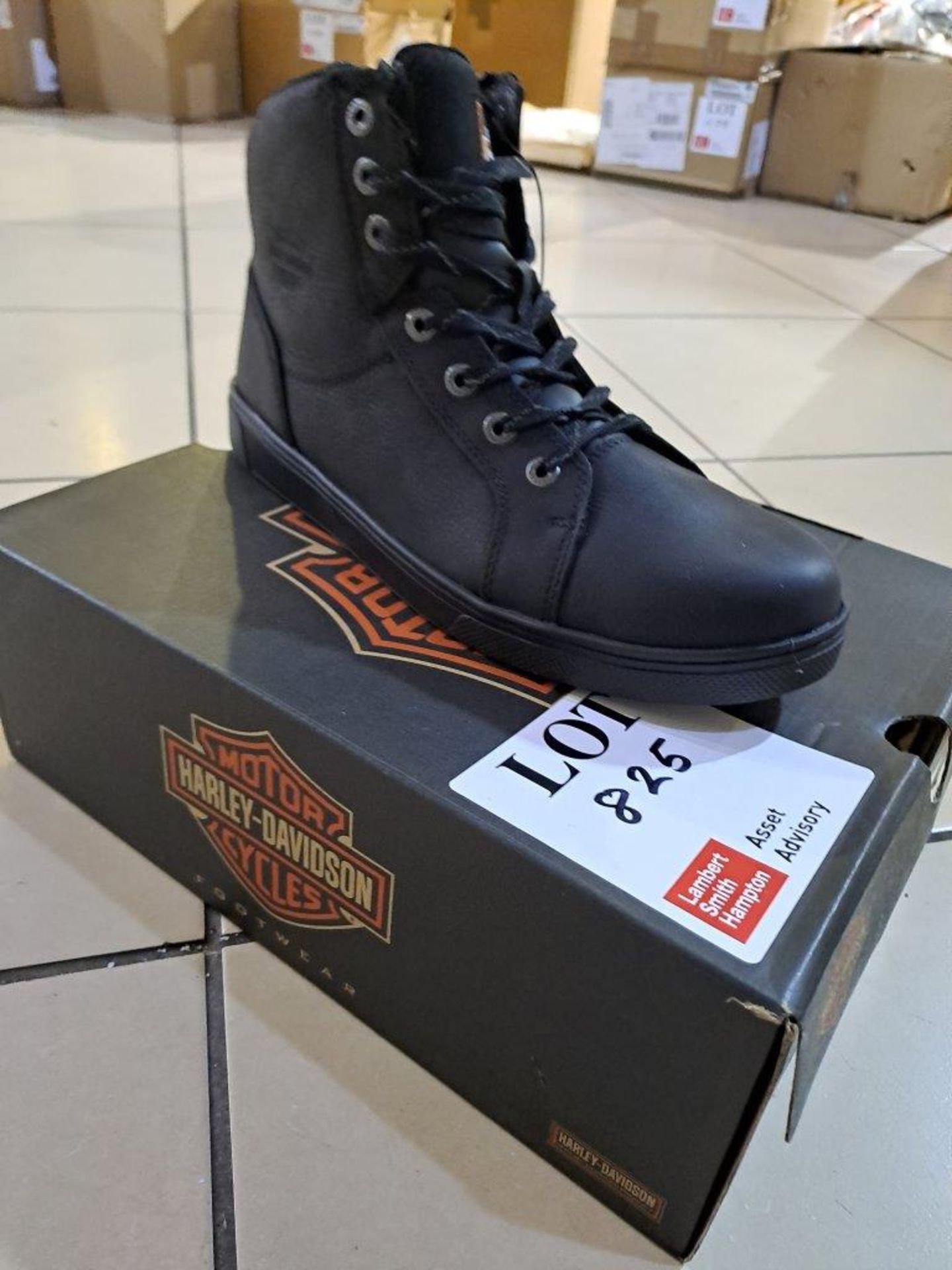 Harley Davidson Watkins Size 10 Mens Boots - Image 3 of 6