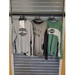 3 x Harley Davidson Large Mens Long Sleeve T-Shirts