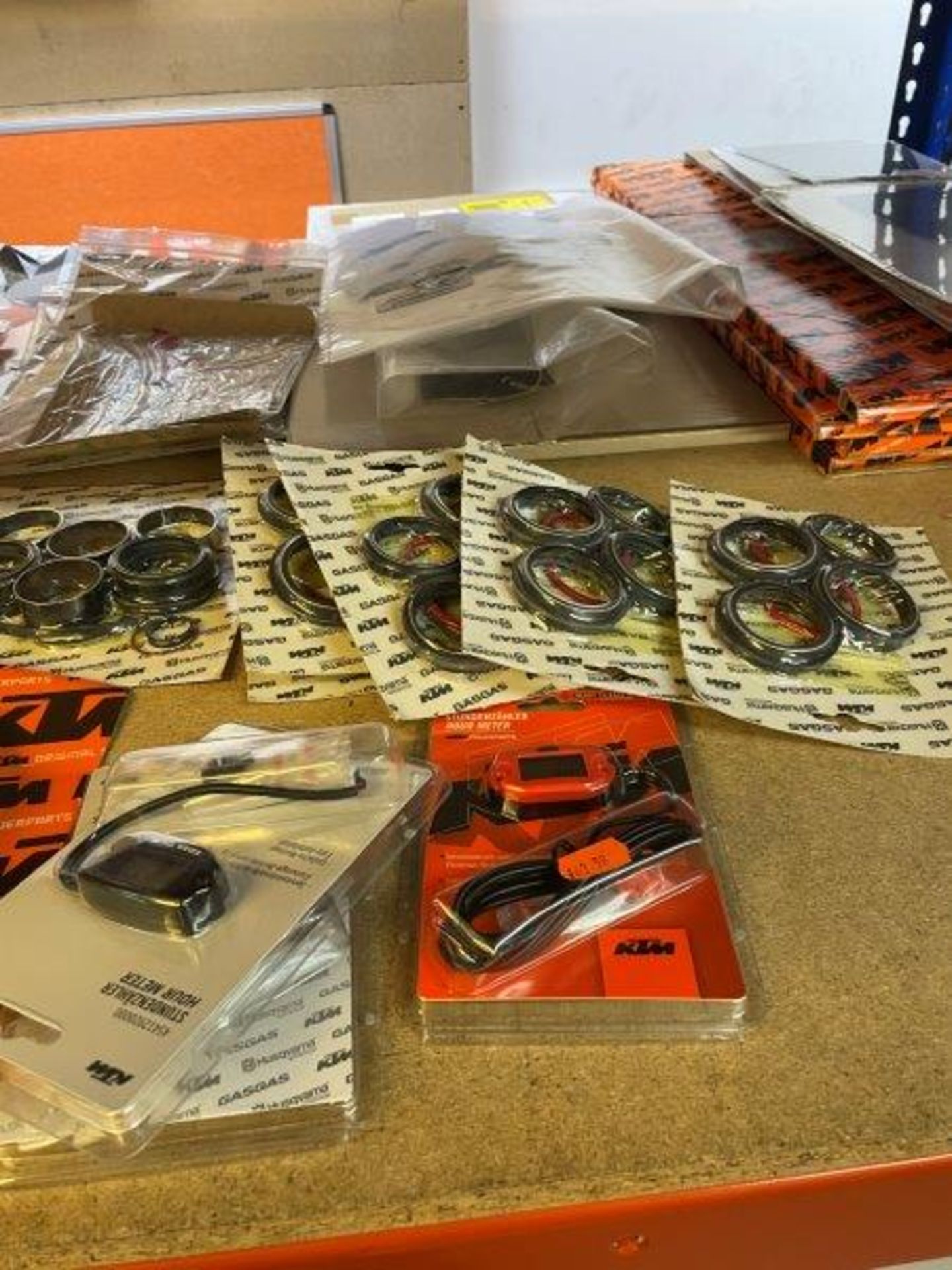 Contents of shelf of KTM and other Parts - Image 6 of 9
