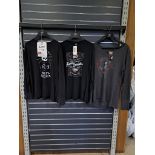 3 x Harley Davidson 2XL Womens Long Sleeve T-Shirts