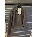 Harley Davidson Leather Black Large Mens Jacket