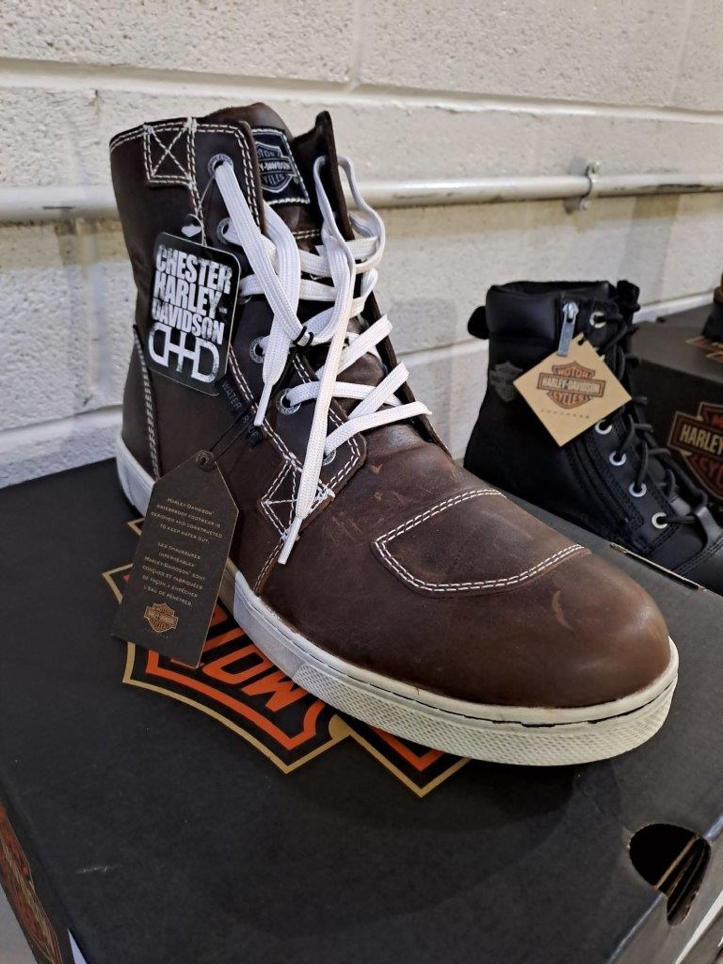 Harley Davidson Steinman Size 9 Mens Boots