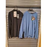 2 x Harley Davidson 3XL Mens Sweatshirt