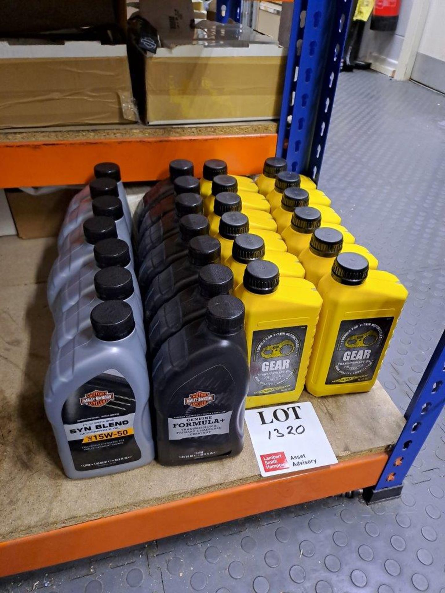 Quantity of Harley Davidson various oils - Image 2 of 4