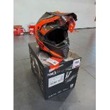 LS2 MX436 Pioneer Evo Adventurer Large Motorbike Helmet