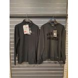 2 x Harley Davidson Medium Mens Sweatshirt