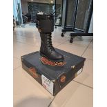 Harley Davidson Grimes 12" Lace Size 4 Womens Boots