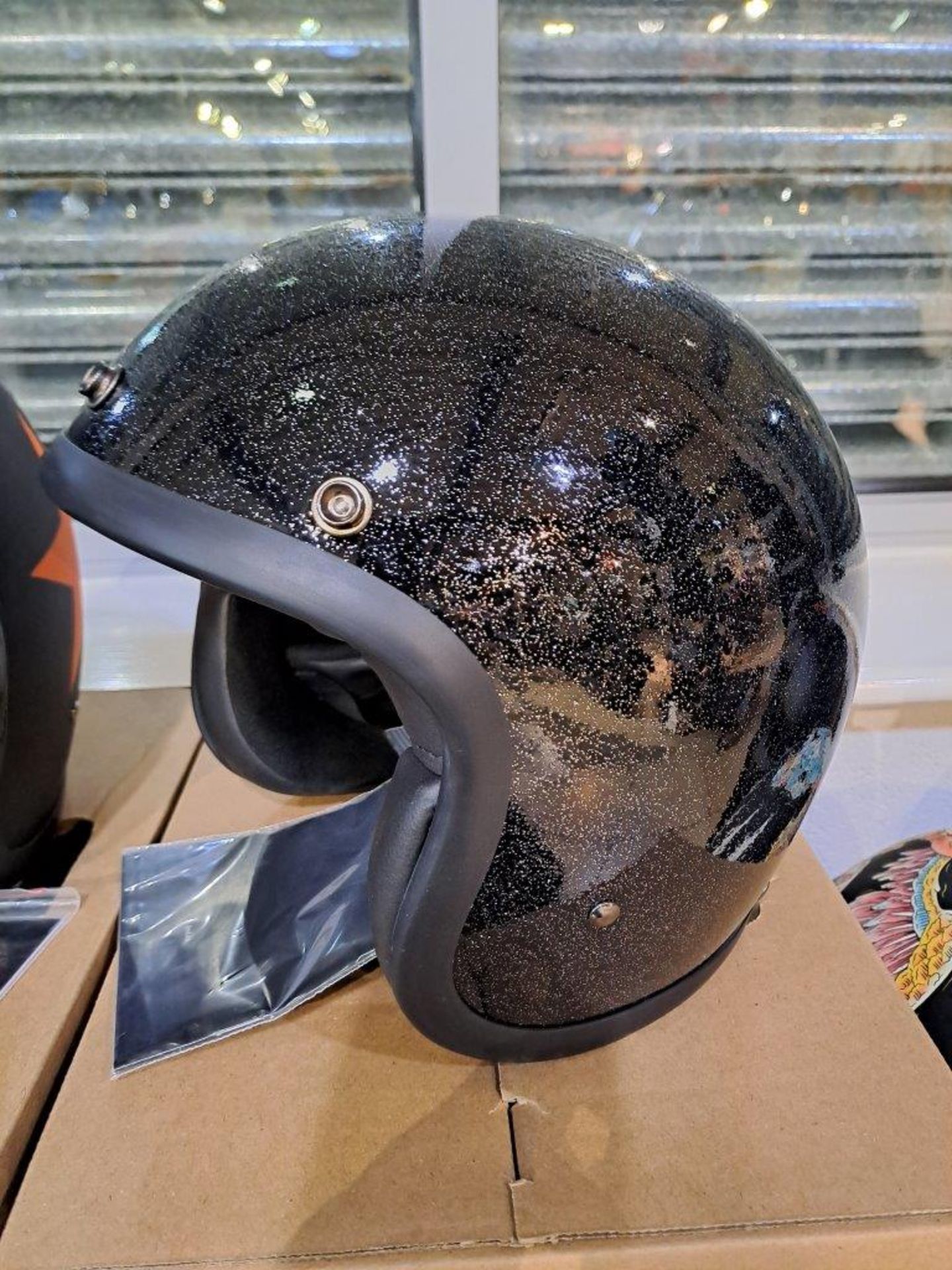 OMD Vintage Glitter Large Helmet - Image 2 of 6