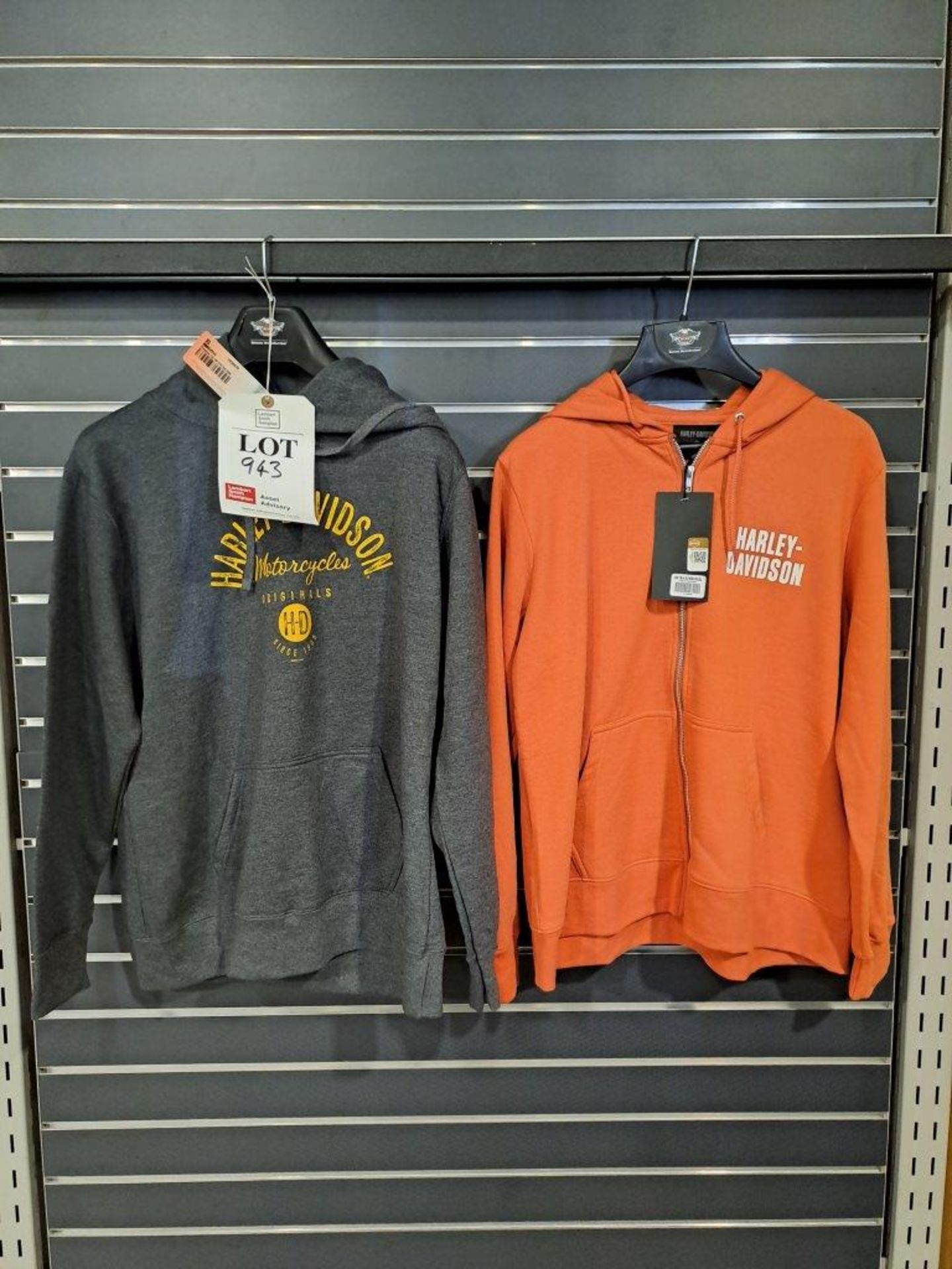 2 x Harley Davidson XL Womens Hoodies