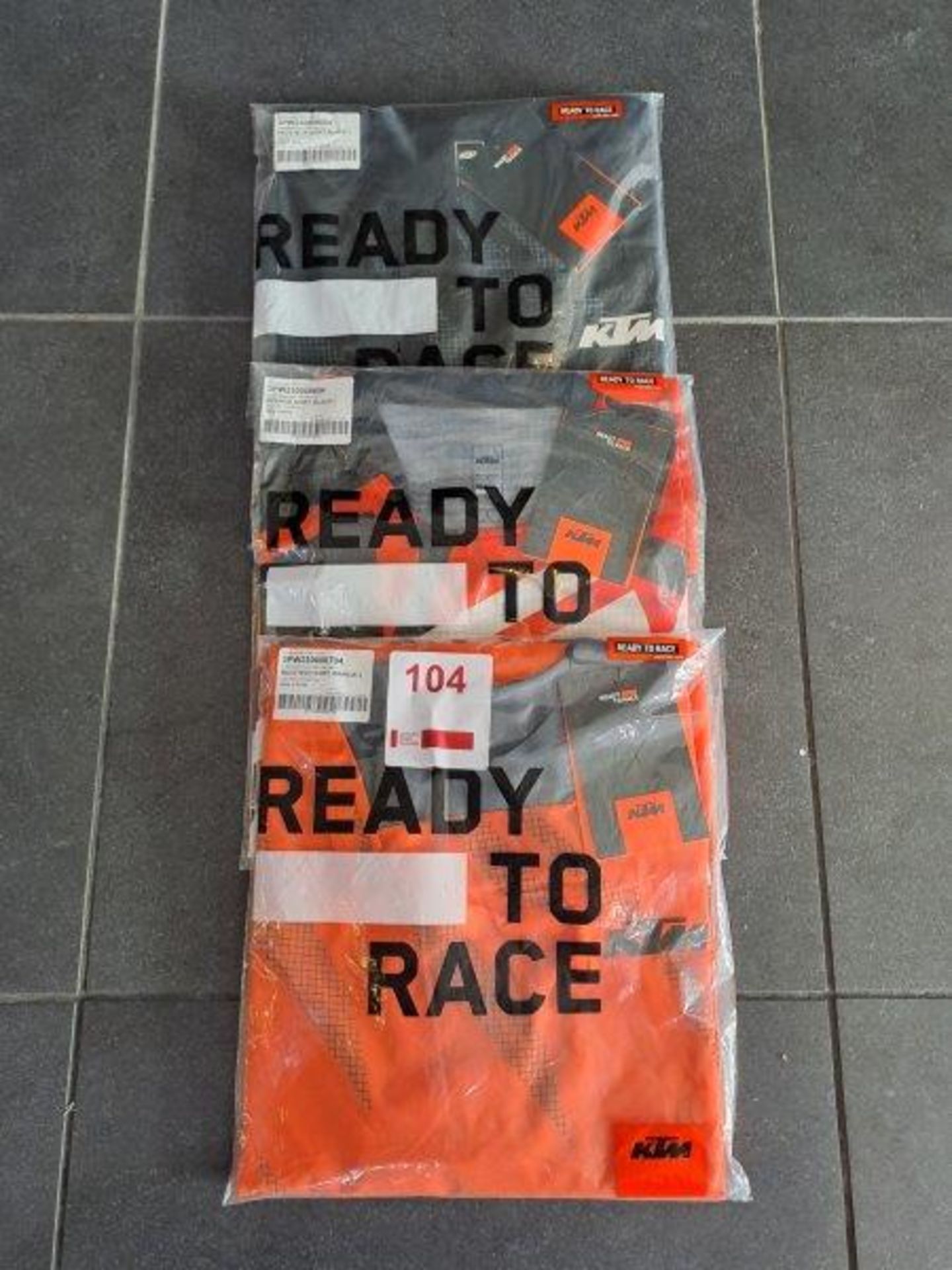 3 x KTM Shirts, Size Large