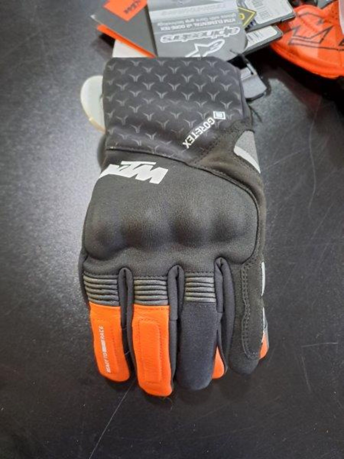 KTM Elemental V2 Goretex Glove and SP-2 v3 Glove Medium Motorbike Gloves - Image 5 of 8