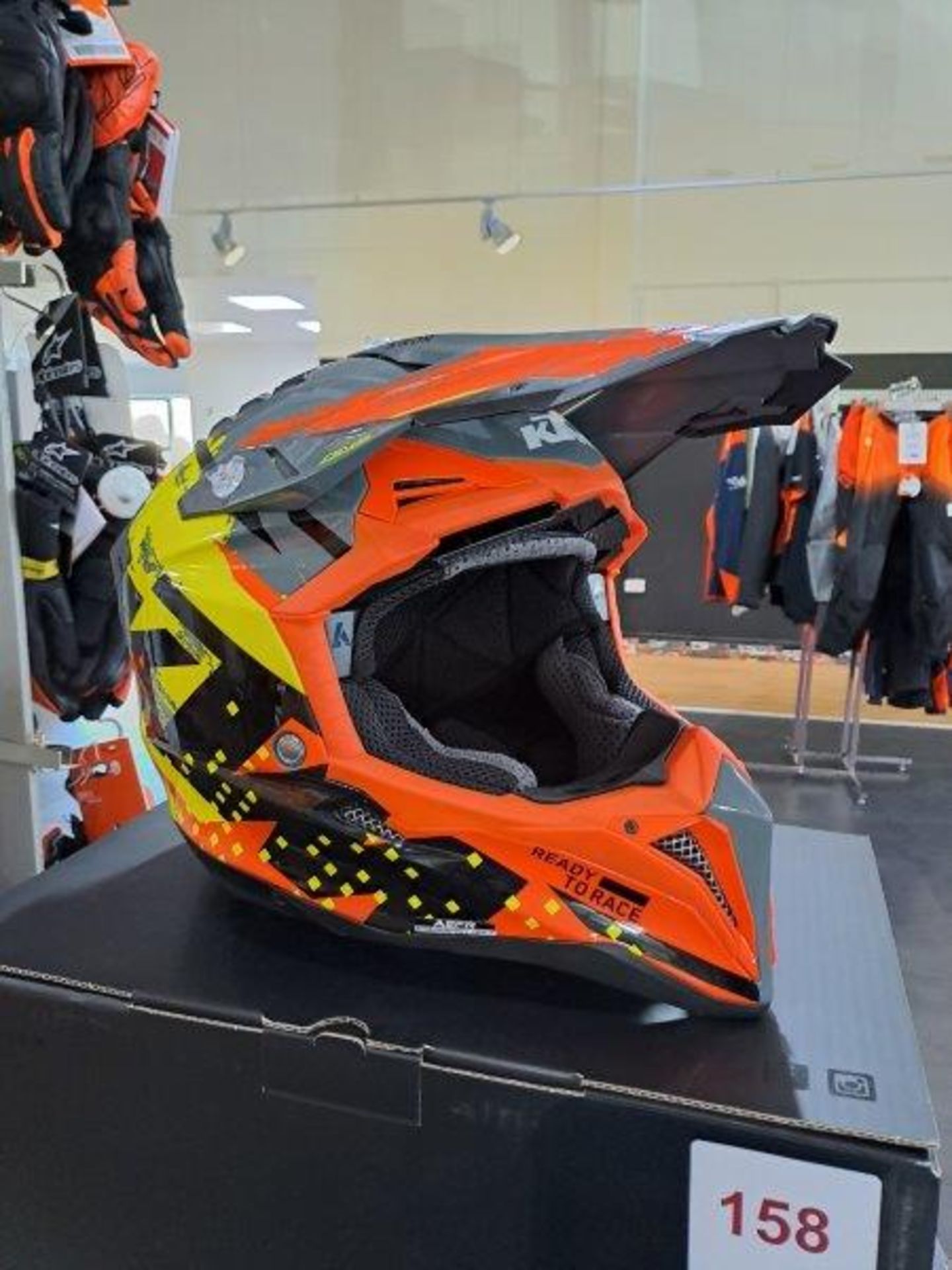 Airoh KTM Aviator 3 L60 Motorbike Helmet - Image 2 of 6