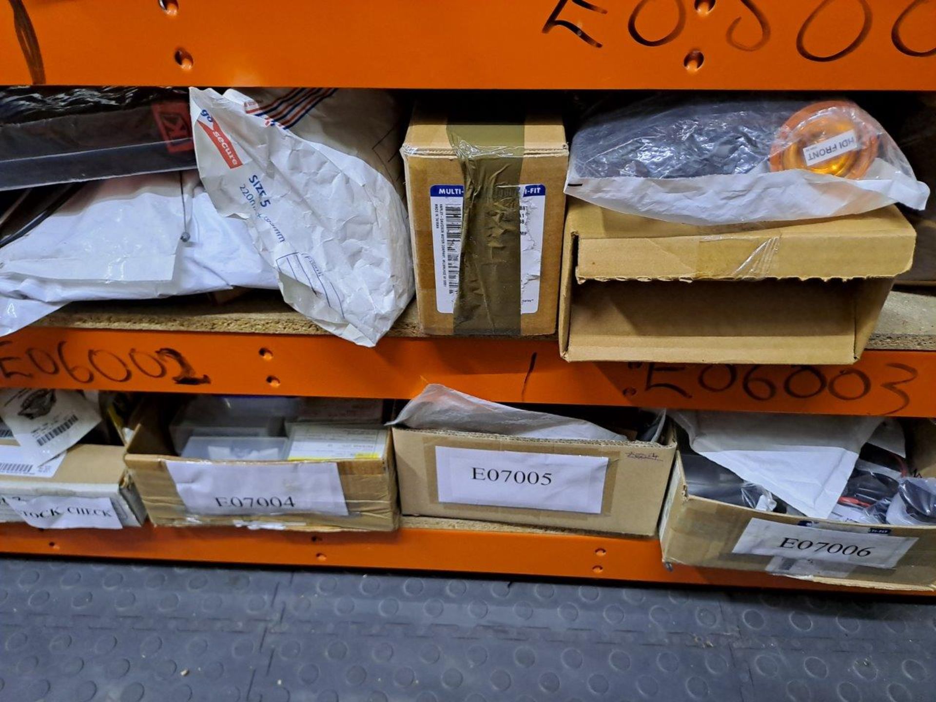 Quantity of Harley Davidson parts, to 4 shelves as pictured - Image 7 of 10