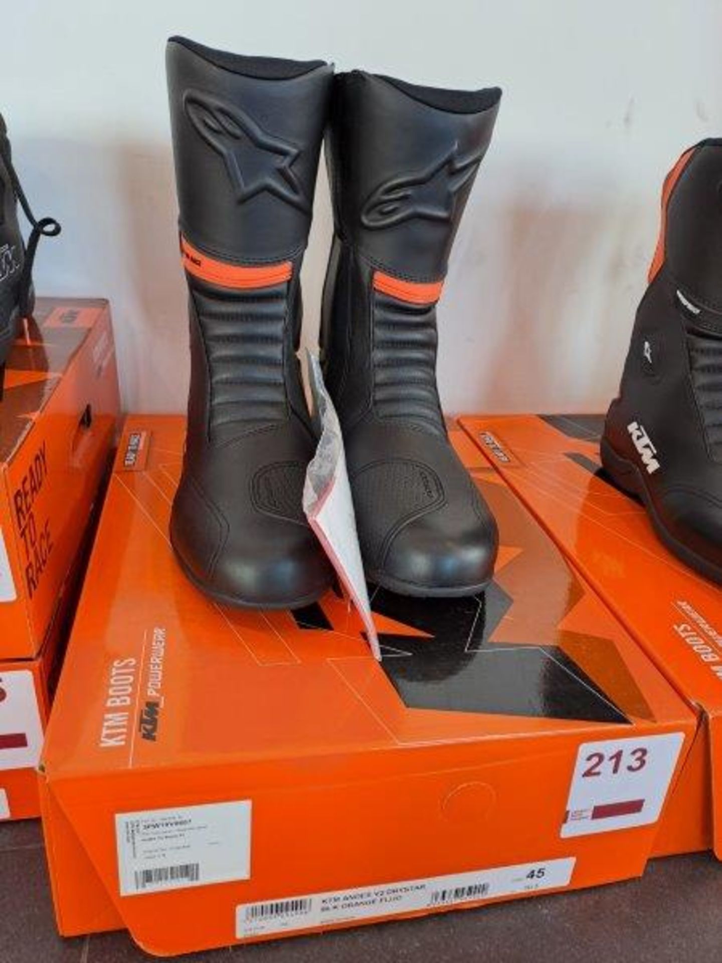 KTM Andes V2 Drystar Euro 45 Motorbike Boots