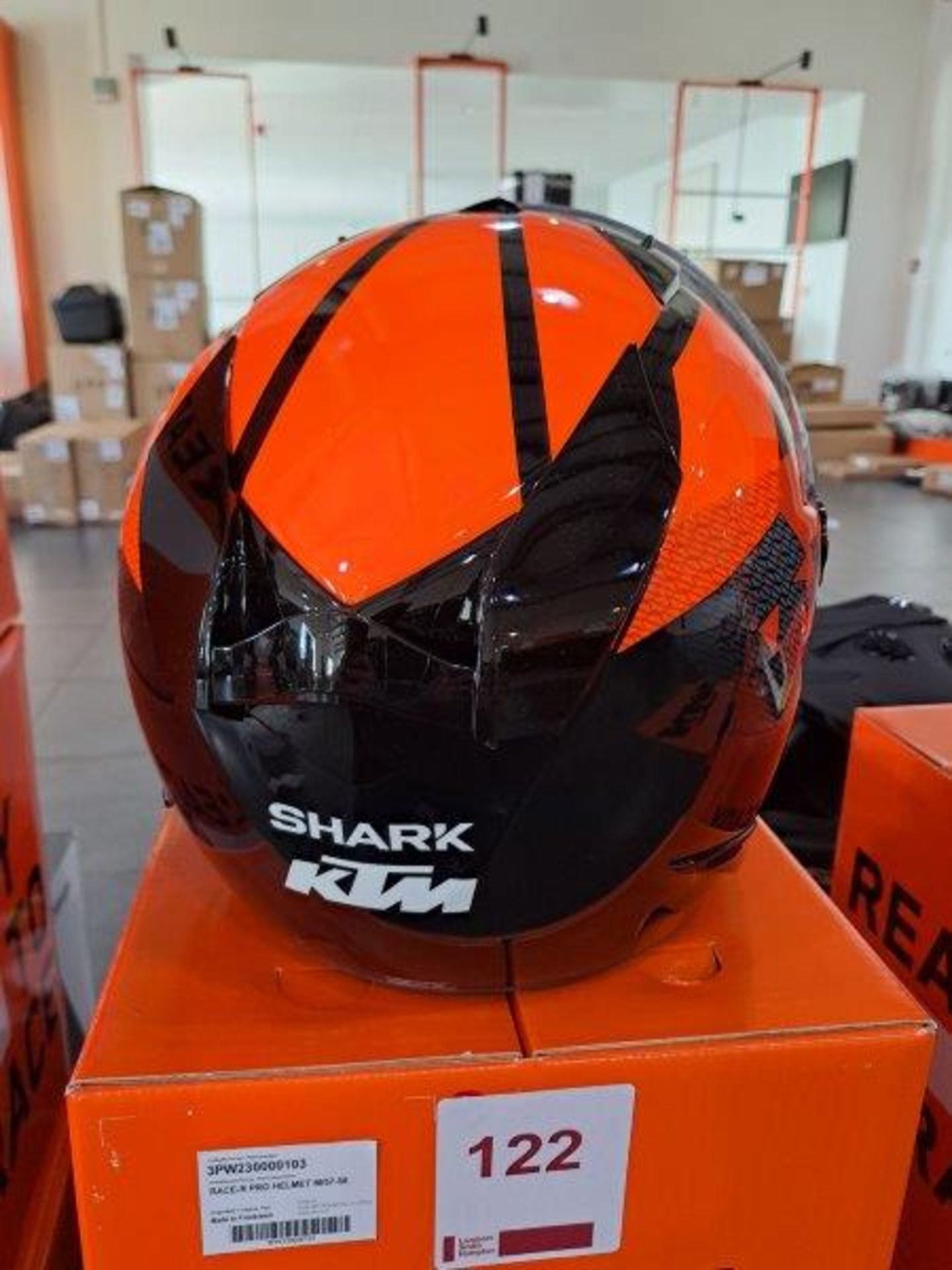 KTM Race R Pro M-57-58 Motorbike Helmet - Image 4 of 7