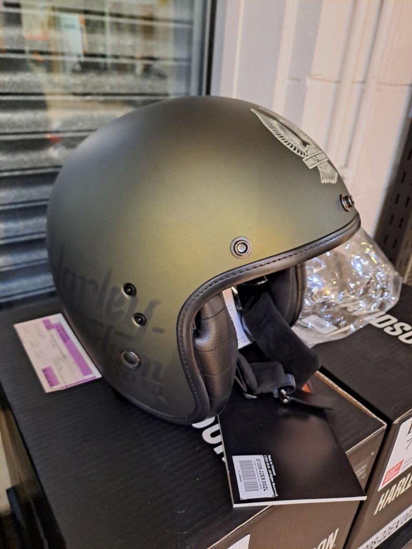 Harley Davidson 3/4 Surplus XXL Helmet