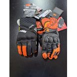 KTM Elemental V2 Goretex Glove and SP-2 v3 Glove Medium Motorbike Gloves