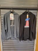 2 x Harley Davidson 3XL Mens Hoodies