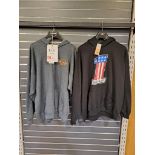 2 x Harley Davidson 2XL Mens Hoodies