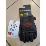 Harley Davidson Grapnel Large Motorcycle Gloves