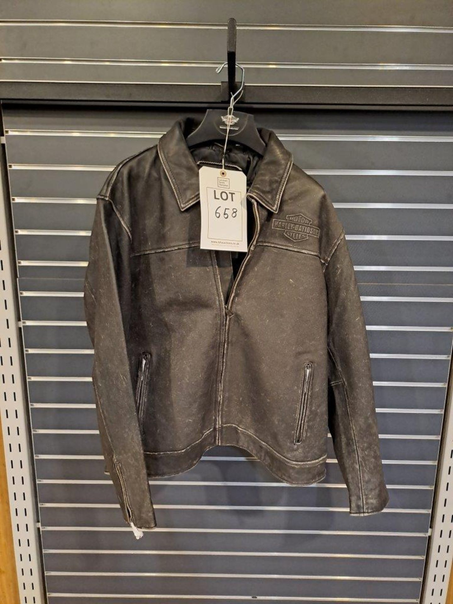 Harley Davidson Leather Black XL Mens Jacket