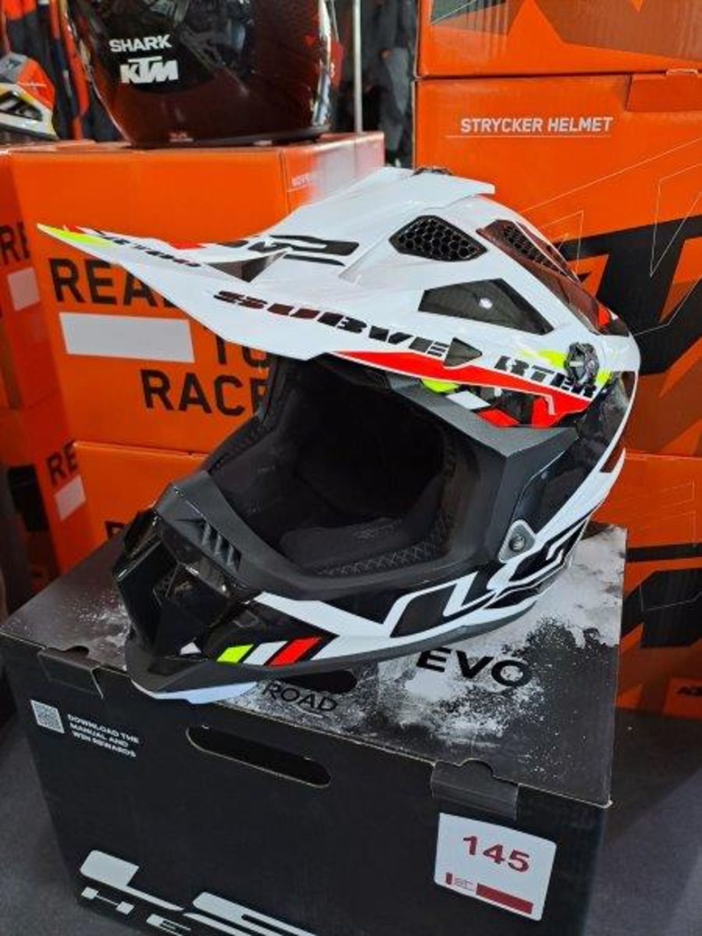 LS2 MX700 Subverter Stomp XL Motorbike Helmet - Image 3 of 6