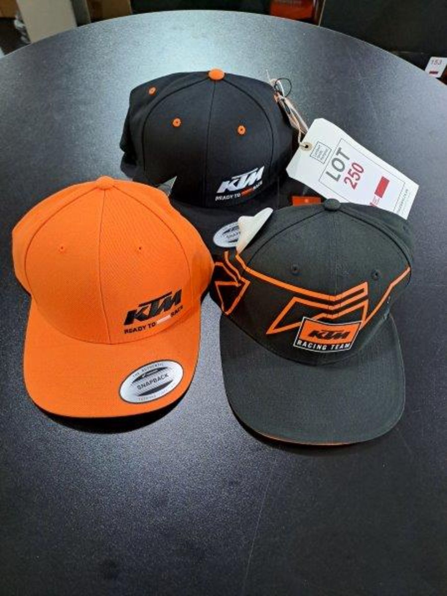 3 x KTM Baseball Caps - Image 2 of 4