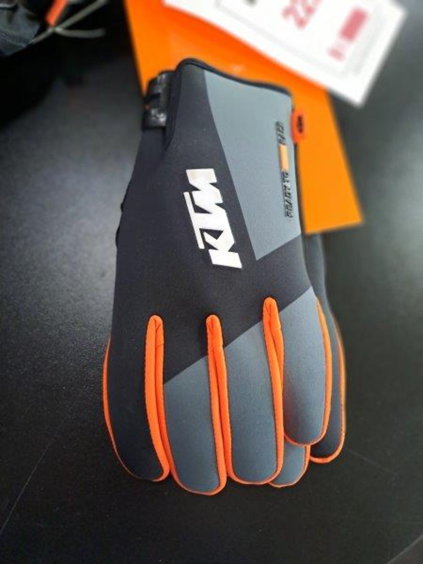 KTM Ultra WP Glove and Racetech Glove WP XL Motorbike Gloves - Image 2 of 6