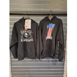 2 x Harley Davidson L Mens Hoodies