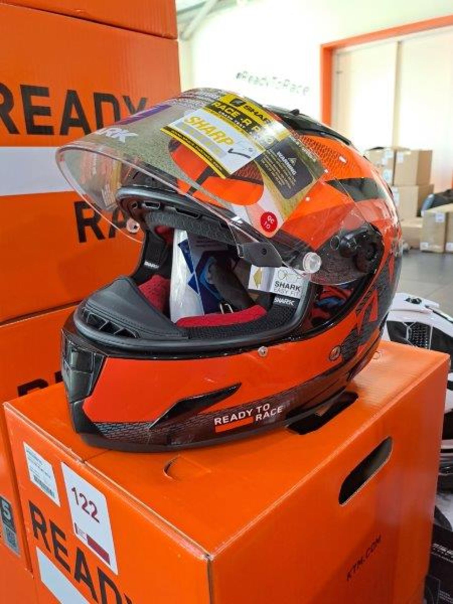 KTM Race R Pro M-57-58 Motorbike Helmet - Image 2 of 7